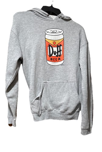 Felpa con cappuccio duff - felpa,