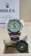 Rolex OP 36 mm Pistaschio Dial