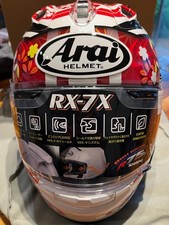 Casco integrale Arai RX-7X NAKAGAMI GP3 SNELL XS,S,M,L,XL Nuovo