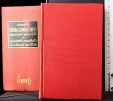 PICCOLO VOCABOLARIO FRANCESE ITALIANO. ITALIANO-FRANCESE. ROSTAN. MALIPIERO.
