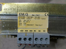 EM,G TRASFORMATORE COD. SYS 7850400017  TRIFASE 400V 60V 400VA