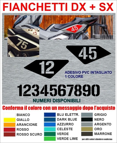 Kit adesivi fianchetti - kit,