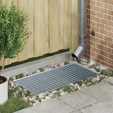 Grata Argento Acciaio Zincato