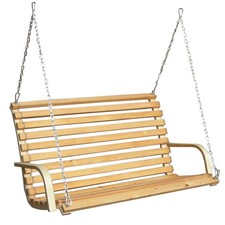 Panca in legno altalena