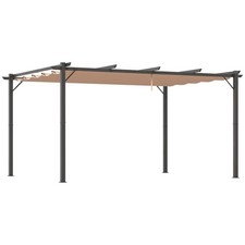 Outsunny gazebo 3x4m pergola - 3x4m,