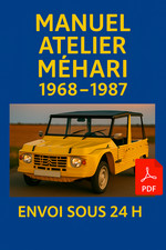 Manuel atelier citroen méhari - citroen,