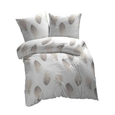 Set lenzuola piume 100% cotone