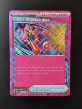 Carta Pokemon CANNA DA PESCA MAX 116/131 Evoluzioni Prismatiche PRE Holo ITA NM