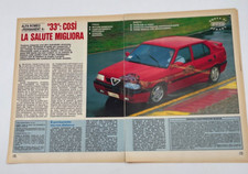 Clipping Ritaglio Articolo 1991 Alfa Romeo Permanent 4 33 così la salute miglior
