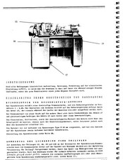Tornio Schaublin 102VM Manuale uso e manutenzione PDF