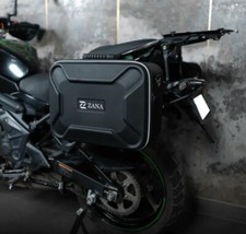 Borse da sella Roadster (coppia) (30L ciascuna) adatte per Royal Enfield BEAR 650