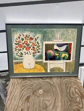 Mid Century 18.5x24in Abstract