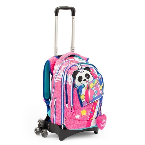 Zaino trolley scuola 2in1 con - trolley,