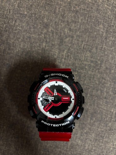 Shock casio rosso protezione - casio,