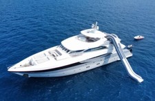 Yacht scivolo gonfiabile pesce