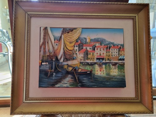 Rovigno marina quadro - marina,
