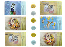 6 Tovagliette Americane