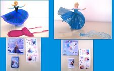 *KINDER MAXI 2017- FROZEN DISNEY+ accessori - SET COMPLETO SDD 44 - 45 + CARTINE