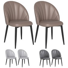 HOMCOM Set 2 Sedie da Pranzo