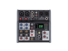 SOUNDSATION MIOMIX 204FX Mixer 6 canali + Effetti + 48V Microfono Line