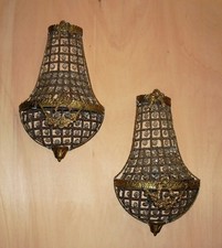 Coppia appliques bronzo - di, in