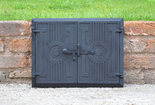 Porta fuoco ghisa - 43,5, x