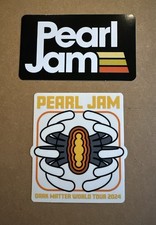 Adesivi Pearl Jam 2024 Materia Oscura World Tour Merch nuovo