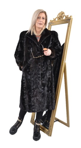 A5648 cappotto visone - cappotto,