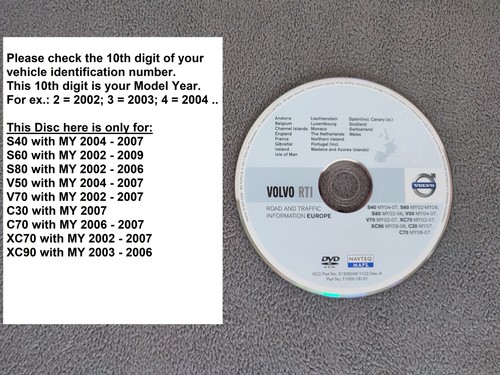 Dvd navigazione volvo rti - navigazione,