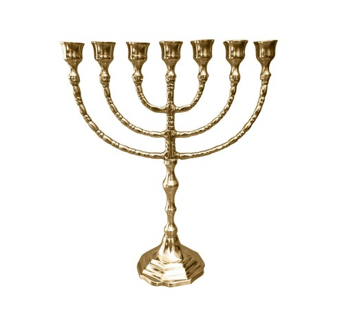 Menorah gerusalemme 7 rami - di,