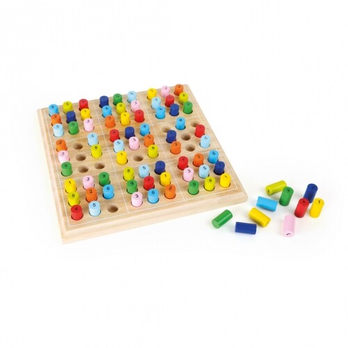 Small foot sudoku bunt - sudoku,