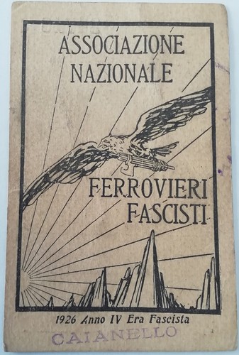 Tessera associazione nazionale - tessera,