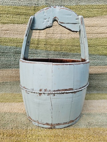 Antico secchiello acqua pozzo