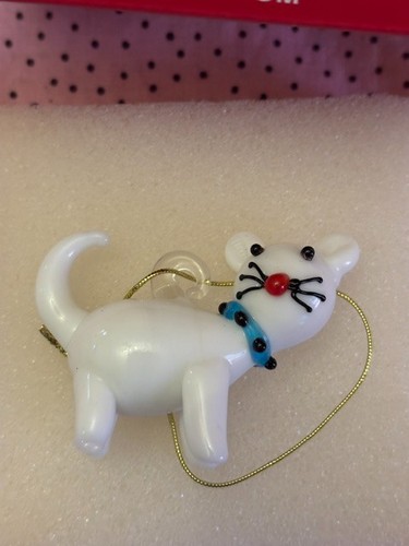 Lenox white cat - white, art