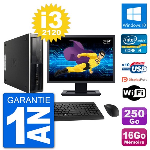 8200 elite sff ecran - sff, 22"