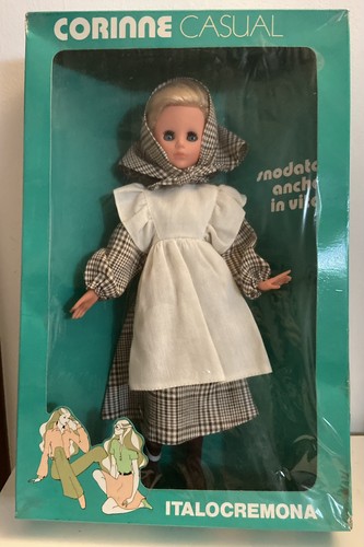 Bambola vintage italocremona - bambola,