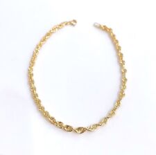 Bracciale in ORO GIALLO 17CM