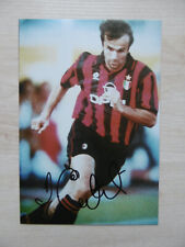 Quadro Dejan Savicevic "Milano" autografo firmato 10x15 cm