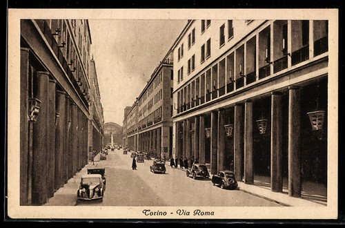 Torino via roma con - roma,