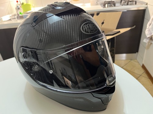 Casco integrale carbonio - in,