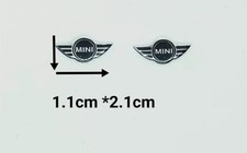 2 LOGO CHIAVE MINI 21MM EMBLEMA STEMMA LOGO MINI Cooper ONE Countryman S D