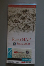 *GADGET TELECOM ROMA MAP GIUBILEO 2000 ITINERA MAPPA DI ROMA