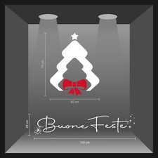 adesivi natale per vetrine