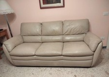 divano in pelle 3 posti DONDI