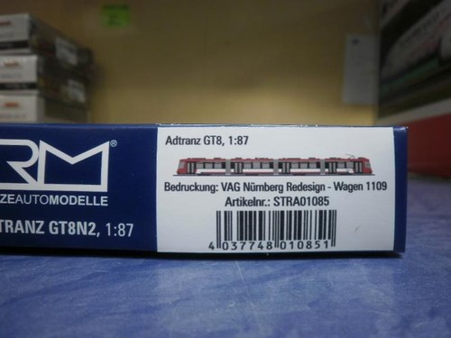 Rietze tram adtranz gt8 vag - gt8,
