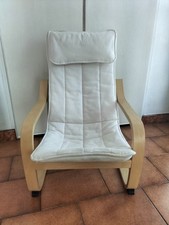 Ikea POÄNG Struttura per poltrona per bambini + Cuscino