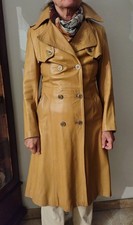 SOPRABITO DONNA IN PELLE MORBIDA VINTAGE ANNI '70 - TAGLIA 46