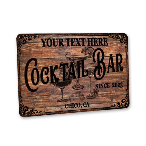 Insegna cocktail bar - insegna,