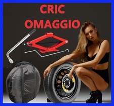 Ruotino Alfa Romeo Giulietta 17" Ruota di Scorta  kit Cric Chiave Sacca OMAGGIO