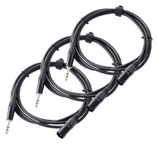 3x Cavi Audio Jack Stereo da